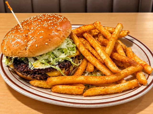 Double Cheeseburger.