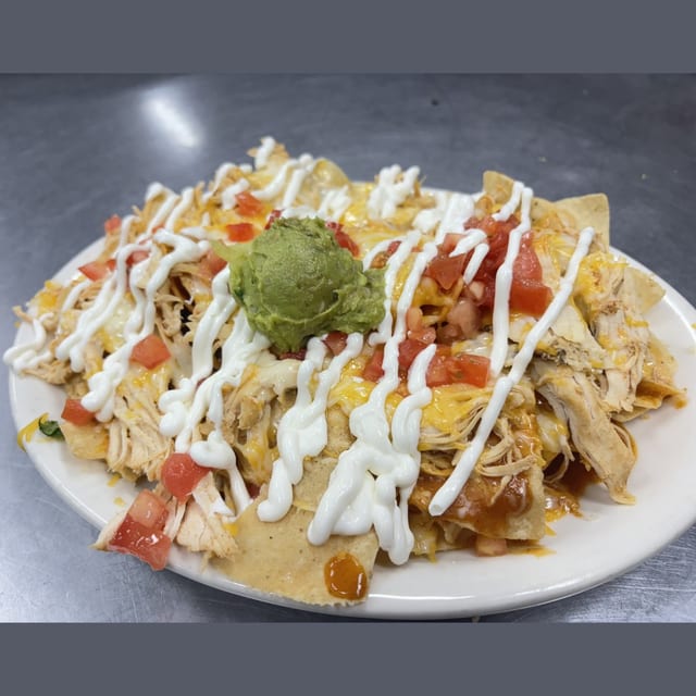 Chicken Nachos.