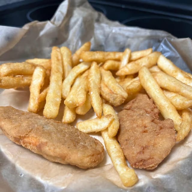 Kids Chicken Strips.