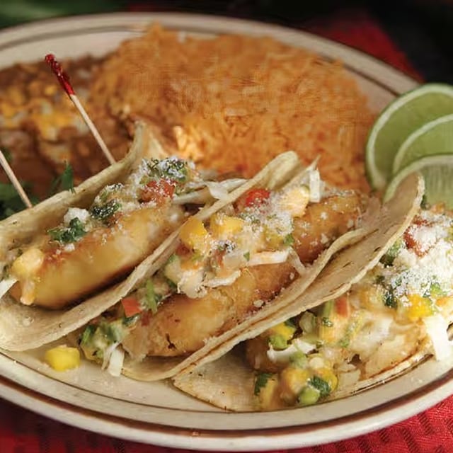Fish Tacos.