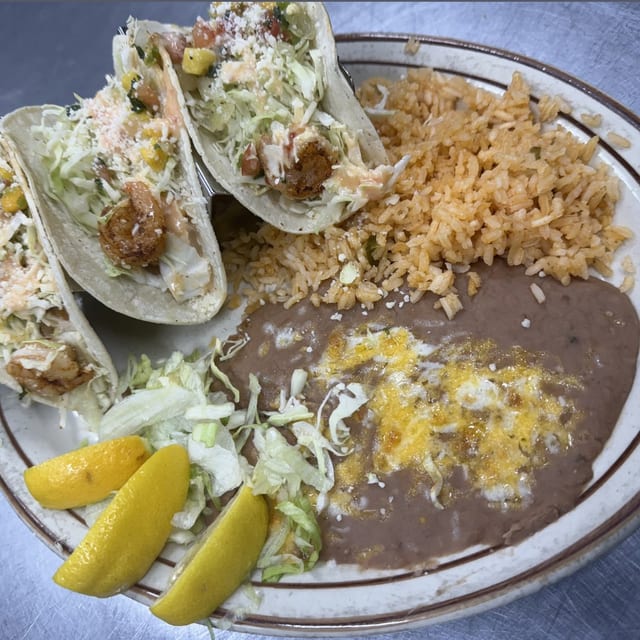 Three Shrimp Tacos #3.