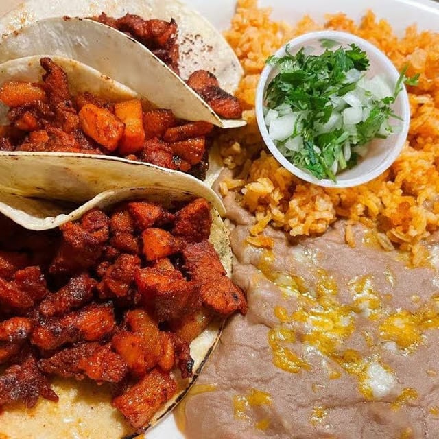 Tacos Al Pastor.