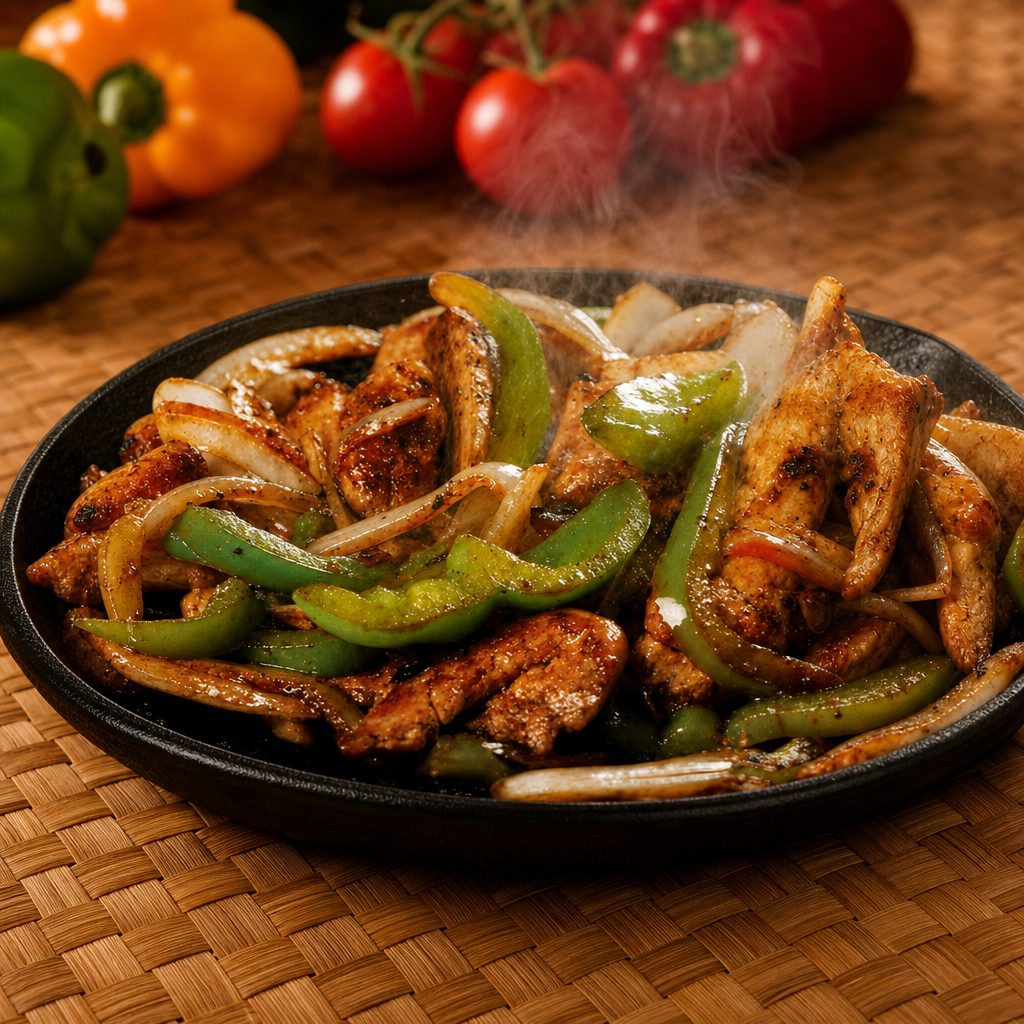 Sizzling Fajitas.