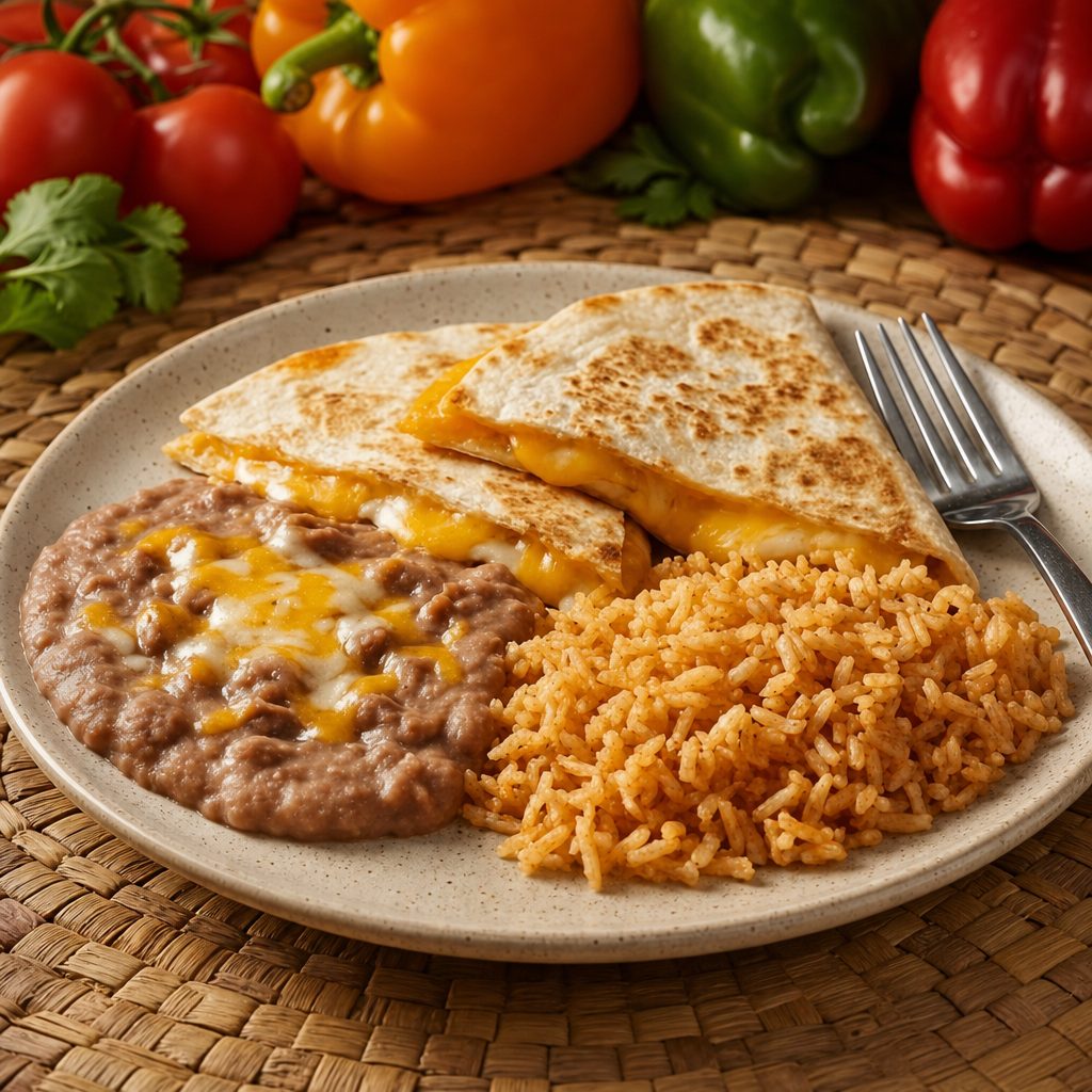 Kids Cheese Quesadilla.