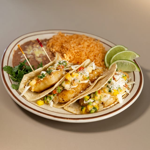 Fish Tacos.