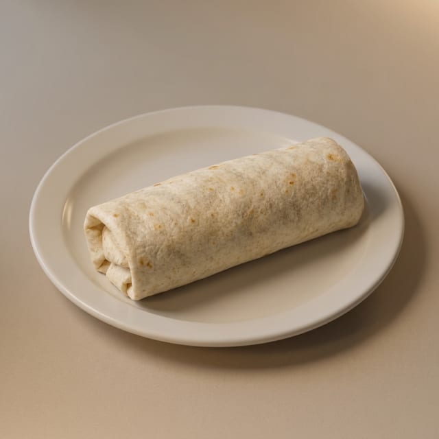 Green Chile (Ground Beef) Burrito.