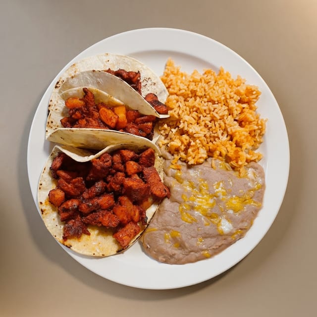 Tacos Al Pastor.