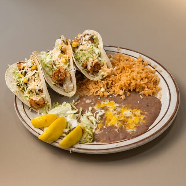 Three Shrimp Tacos #3.