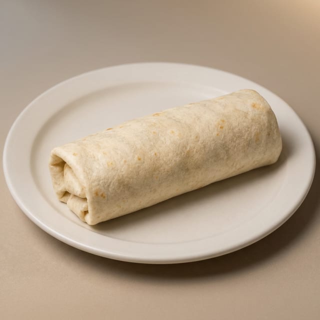 Carne Asada (Grilled Steak) Burrito.