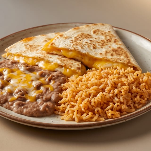 Kids Cheese Quesadilla.