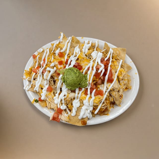 Chicken Nachos.