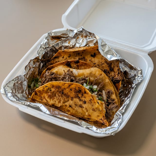 Birria Tacos.